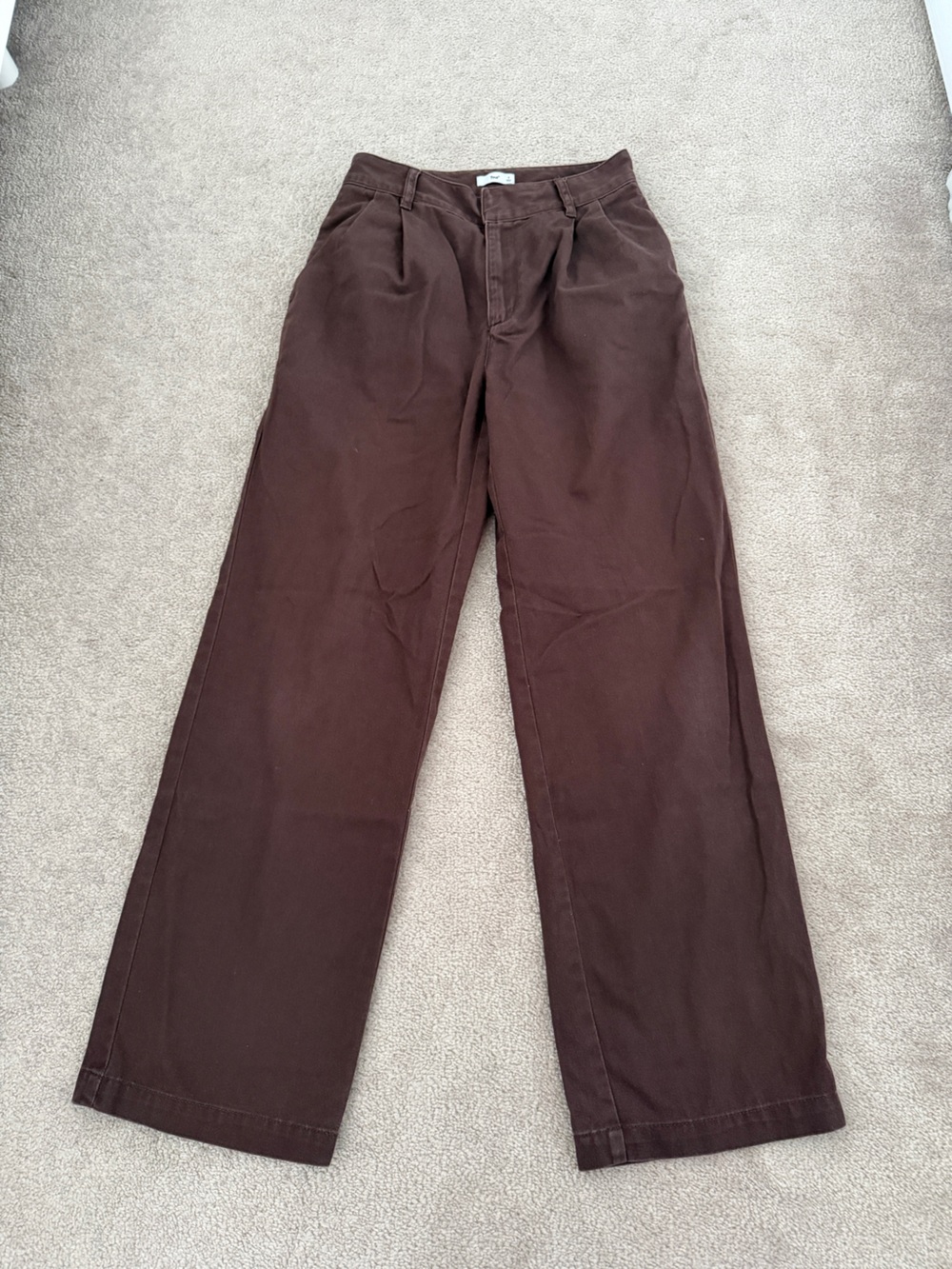 TNA Brown Twill Pants